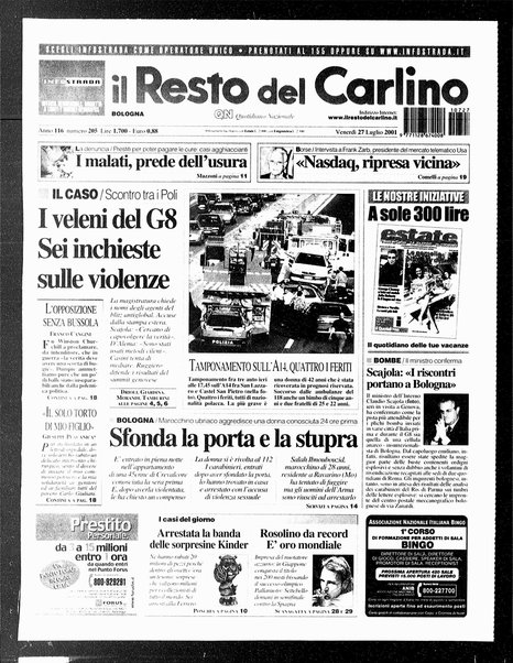 Il Resto del Carlino : giornale dell'Emilia